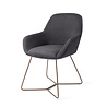 Jesper Home Kushi Eetkamerstoel - Black-Out, Beehive Rose Jesper Home Kushi Eetkamerstoel - Black-Out, Beehive Rose