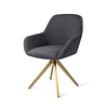 Jesper Home Kushi Eetkamerstoel - Black-Out, Turn Gold Jesper Home Kushi Eetkamerstoel - Black-Out, Turn Gold