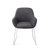 Jesper Home Kushi Eetkamerstoel - Black-Out, Slide White Jesper Home Kushi Eetkamerstoel - Black-Out, Slide White