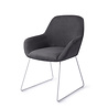 Jesper Home Kushi Eetkamerstoel - Black-Out, Slide White Jesper Home Kushi Eetkamerstoel - Black-Out, Slide White