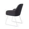 Jesper Home Kushi Eetkamerstoel - Black-Out, Slide White Jesper Home Kushi Eetkamerstoel - Black-Out, Slide White