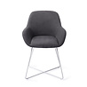 Jesper Home Kushi Eetkamerstoel - Black-Out, Cross White Jesper Home Kushi Eetkamerstoel - Black-Out, Cross White