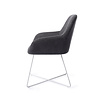 Jesper Home Kushi Eetkamerstoel - Black-Out, Cross White Jesper Home Kushi Eetkamerstoel - Black-Out, Cross White