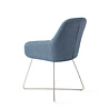 Jesper Home Kushi Eetkamerstoel - Ocean Eyes, Cross Steel Jesper Home Kushi Eetkamerstoel - Ocean Eyes, Cross Steel