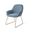 Jesper Home Kushi Eetkamerstoel - Ocean Eyes, Slide Gold Jesper Home Kushi Eetkamerstoel - Ocean Eyes, Slide Gold