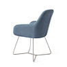 Jesper Home Kushi Eetkamerstoel - Ocean Eyes, Beehive Steel Jesper Home Kushi Eetkamerstoel - Ocean Eyes, Beehive Steel