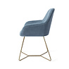 Jesper Home Kushi Eetkamerstoel - Ocean Eyes, Beehive Gold Jesper Home Kushi Eetkamerstoel - Ocean Eyes, Beehive Gold