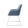 Jesper Home Kushi Eetkamerstoel - Ocean Eyes, Slide White Jesper Home Kushi Eetkamerstoel - Ocean Eyes, Slide White