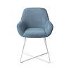 Jesper Home Kushi Eetkamerstoel - Ocean Eyes, Cross White Jesper Home Kushi Eetkamerstoel - Ocean Eyes, Cross White