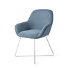Jesper Home Kushi Eetkamerstoel - Ocean Eyes, Cross White Jesper Home Kushi Eetkamerstoel - Ocean Eyes, Cross White