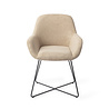 Jesper Home Kushi Eetkamerstoel - Desert Dunes, Cross Black Jesper Home Kushi Eetkamerstoel - Desert Dunes, Cross Black