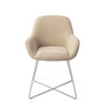 Jesper Home Kushi Eetkamerstoel - Desert Dunes, Cross Steel Jesper Home Kushi Eetkamerstoel - Desert Dunes, Cross Steel