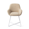 Jesper Home Kushi Eetkamerstoel - Desert Dunes, Cross White Jesper Home Kushi Eetkamerstoel - Desert Dunes, Cross White