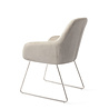 Jesper Home Kushi Eetkamerstoel - Ivory Ivy, Slide Steel Jesper Home Kushi Eetkamerstoel - Ivory Ivy, Slide Steel