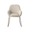 Jesper Home Kushi Eetkamerstoel - Ivory Ivy, Slide Rose Jesper Home Kushi Eetkamerstoel - Ivory Ivy, Slide Rose