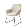 Jesper Home Kushi Eetkamerstoel - Ivory Ivy, Slide Rose Jesper Home Kushi Eetkamerstoel - Ivory Ivy, Slide Rose