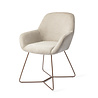 Jesper Home Kushi Eetkamerstoel - Ivory Ivy, Beehive Rose Jesper Home Kushi Eetkamerstoel - Ivory Ivy, Beehive Rose