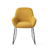 Jesper Home Kushi Eetkamerstoel - Sweet Corn, Slide Black Jesper Home Kushi Eetkamerstoel - Sweet Corn, Slide Black