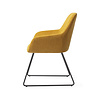 Jesper Home Kushi Eetkamerstoel - Sweet Corn, Slide Black Jesper Home Kushi Eetkamerstoel - Sweet Corn, Slide Black