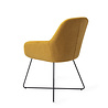 Jesper Home Kushi Eetkamerstoel - Sweet Corn, Cross Black Jesper Home Kushi Eetkamerstoel - Sweet Corn, Cross Black