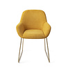 Jesper Home Kushi Eetkamerstoel - Sweet Corn, Slide Gold Jesper Home Kushi Eetkamerstoel - Sweet Corn, Slide Gold