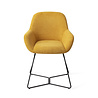 Jesper Home Kushi Eetkamerstoel - Sweet Corn, Beehive Black Jesper Home Kushi Eetkamerstoel - Sweet Corn, Beehive Black