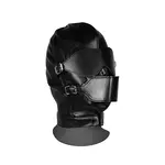 ShotS Blinddoekmasker Met Mondknevel - Zwart
