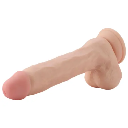 Dildo EZfunLok voor Auxfun Plus Seksmachine Beige 24 cm