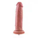 Dildo Vibrating inklusive Fernbedienung 23 CM KlicLok Beige