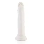 Realistischer Dildo KlicLok® und Saugnapf 22 CM Weiß