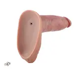 Realistische Dildo KlicLok® en Zuignap 23 CM Beige