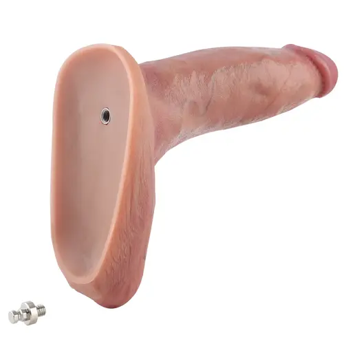 Realistic Dildo KlicLok and Suction Cup 21 CM Beige