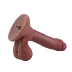 Realistic Dildo KlicLok® and Suction Cup 25 cm Beige