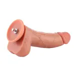 Realistische Dildo KlicLok® en Zuignap 21 cm Beige