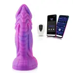 Wildolo® Wildolo® Fantasy Dildo Vibrator With App & Remote Control 25 cm Merman