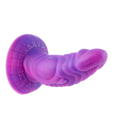 Fantasy Merman Suction Cup Dildo Purple 18 cm