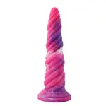 Fantasy Suction Cup Dildo 25 cm Anal Pink Unicorn