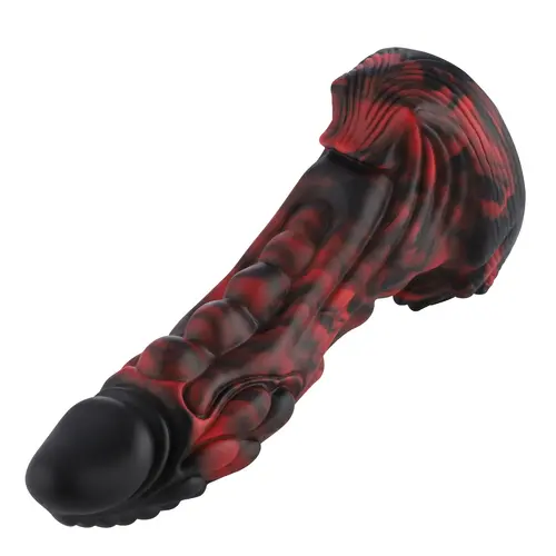 Wildolo® Wildolo® Fantasy Dildo Vibrator mit App & Fernbedienung 21 cm Nessie Schwarz