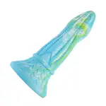 Fantasy Zuignap Dildo Blauw 25 cm Anaal