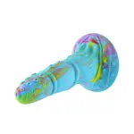 Fantasy Zuignap Dildo Blauw 22 cm Octopussy