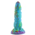 Fantasy Zuignap Dildo Blauw 22 cm Octopussy