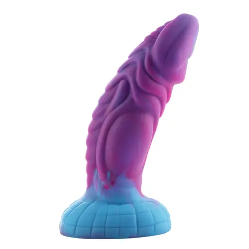 Fantasy Merman Suction Cup Dildo Purple 20 cm