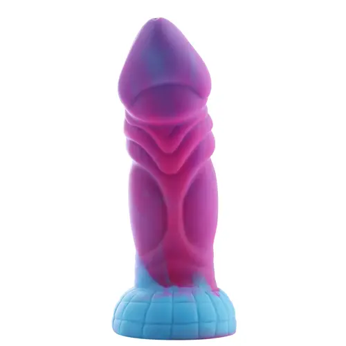 Fantasy Merman Suction Cup Dildo Purple 20 cm