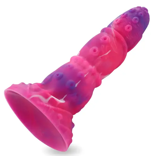 Fantasy Zuignap Dildo Roze 22 cm  Octopussy