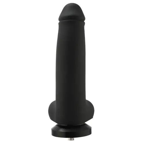 Dildo XL BBC Zwart Opzetstuk 29 cm KlicLok en Zuignap