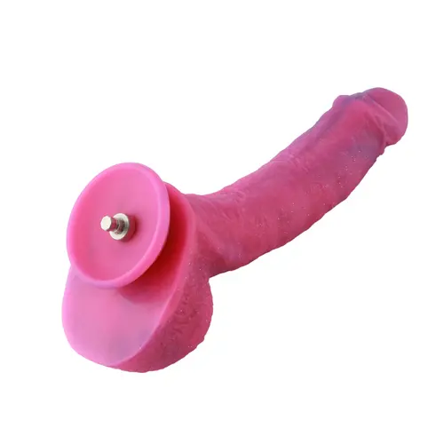 Fantasy Dildo Curved Pink Attachment 24 cm KlicLok