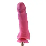 Fantasy Dildo Curved Pink Attachment 24 cm KlicLok