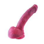 Fantasy Dildo Curved Pink Attachment 24 cm KlicLok