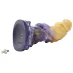 Fantasy Dildo Gold Purple Attachment 21 cm KlicLok