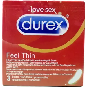 Durex Durex Feel Thin Condom 9-pack For that skin-to-skin feeling